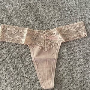 Victoria’s Secret lace trim thong